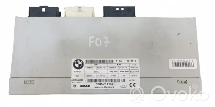 BMW 5 GT F07 Sterownik / Moduł elektrycznej klapy tylnej / bagażnika 7317512