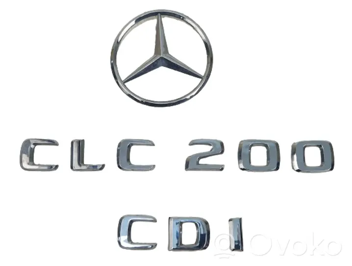 Mercedes-Benz CLC CL203 Emblemat / Znaczek tylny / Litery modelu 