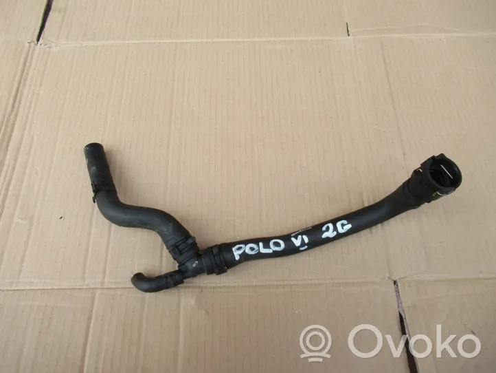 Volkswagen Polo VI AW Tuyau de liquide de refroidissement moteur 6Q0121087