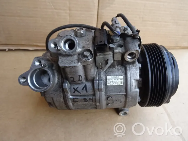 BMW X1 E84 Ilmastointilaitteen kompressorin pumppu (A/C) 4472601853