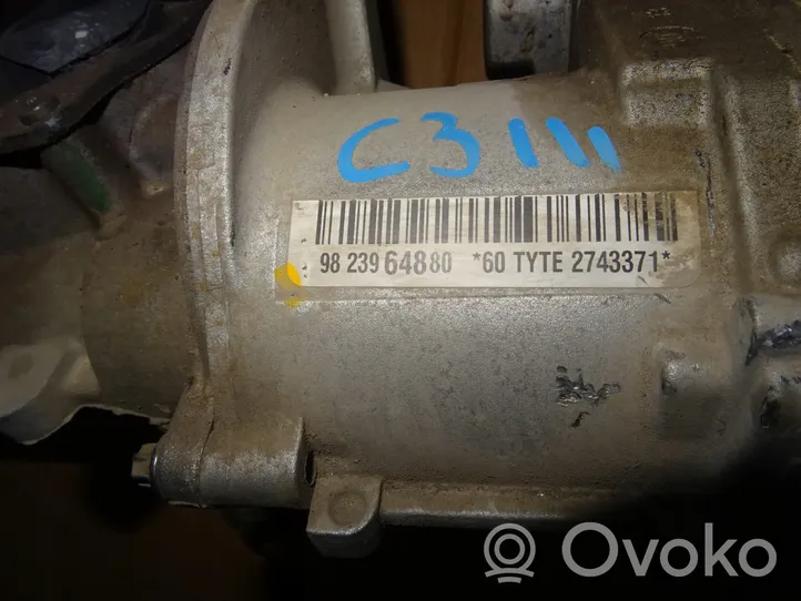 Citroen C3 Crémaillère de direction 9823964880