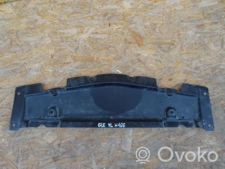 Mercedes-Benz ML W166 Front bumper skid plate/under tray A1665240130