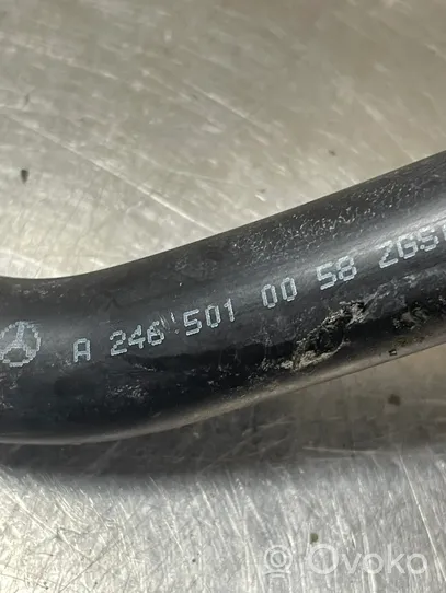 Mercedes-Benz A W176 Engine coolant pipe/hose A2465010058