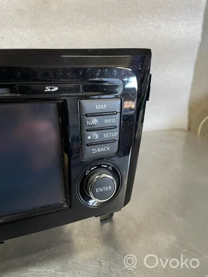 Nissan Qashqai+2 Unità principale autoradio/CD/DVD/GPS 259154ET1A