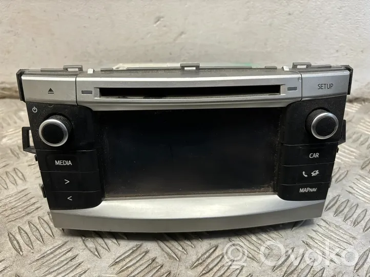 Toyota Corolla Verso E121 Radio/CD/DVD/GPS-pääyksikkö 86140-0F020