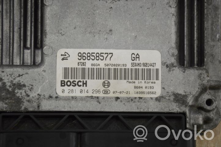 Opel Antara Engine ECU kit and lock set S193