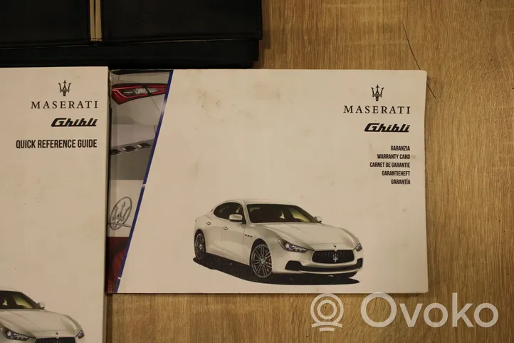 Maserati Ghibli Käyttöopas 