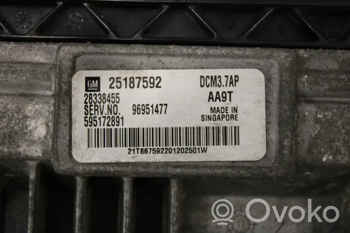 Chevrolet Captiva Unité de commande, module ECU de moteur 