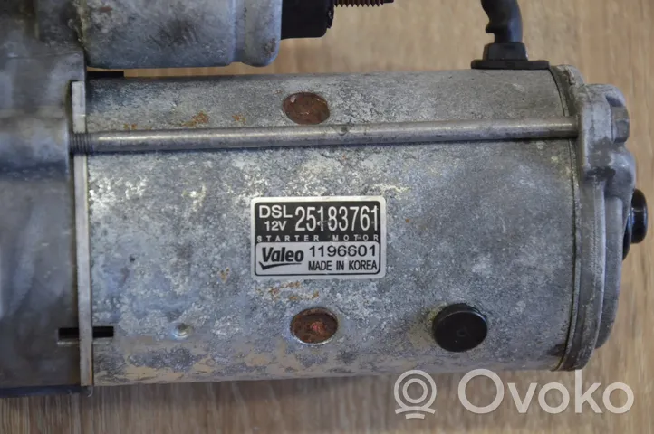 Opel Antara Starter motor S117