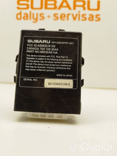 Subaru Legacy Avaimettoman käytön ohjainlaite/moduuli 88035AE14A