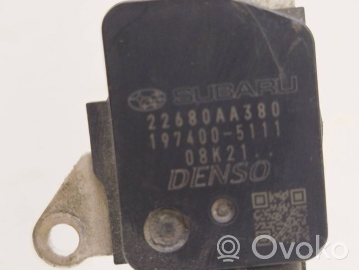 Subaru Outback Misuratore di portata d'aria 22680AA380