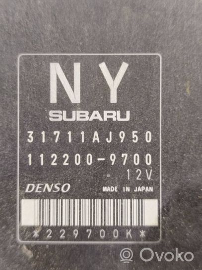 Subaru Forester SG Module de contrôle de boîte de vitesses ECU 31711AJ950