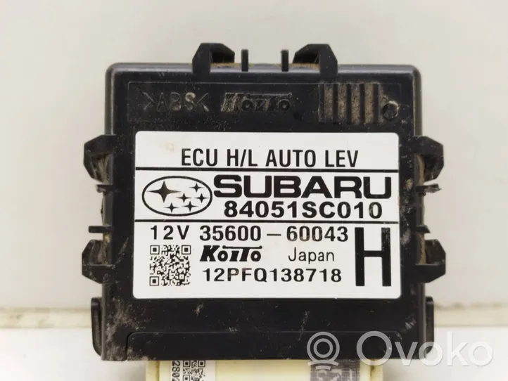 Subaru Forester SH Centralina/modulo del motore 84051SC010