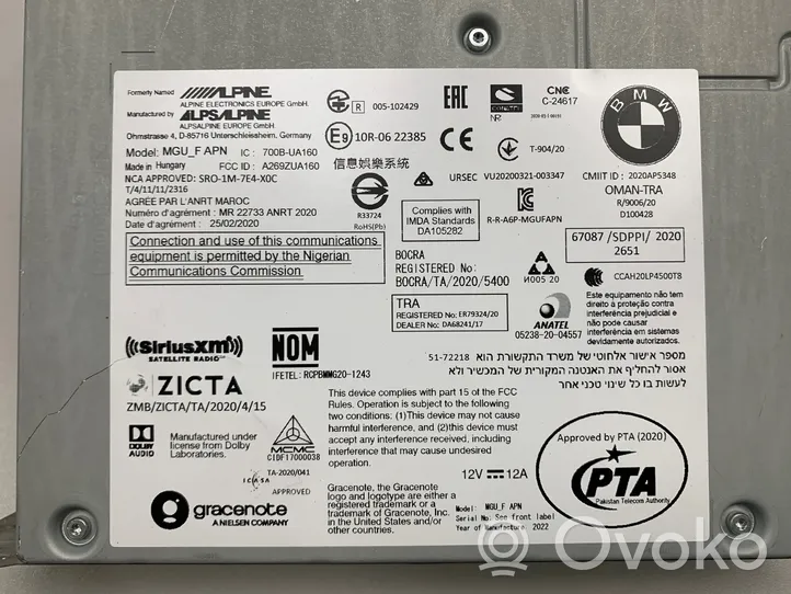 BMW 2 F44 Panel / Radioodtwarzacz CD/DVD/GPS 5A5EFA3