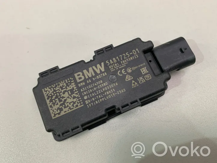 BMW 7 G70 Antena de sistema sin llave 5A81725