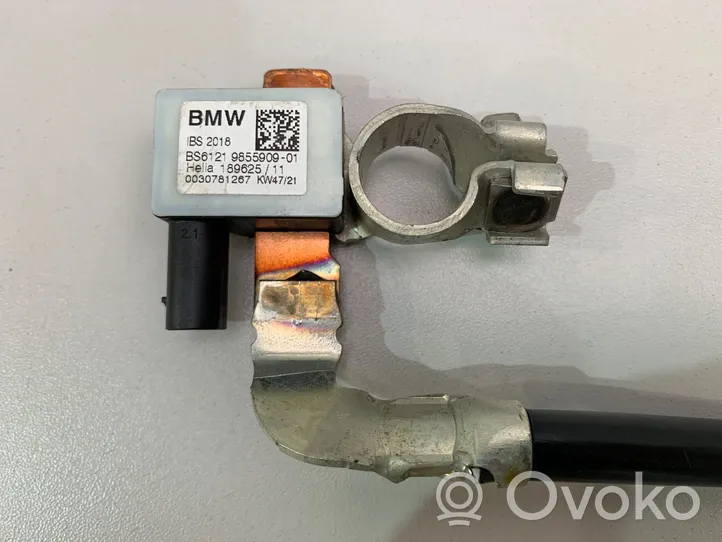 BMW 4 G22 G23 G24 G26 Minus / Klema / Przewód akumulatora 9855909