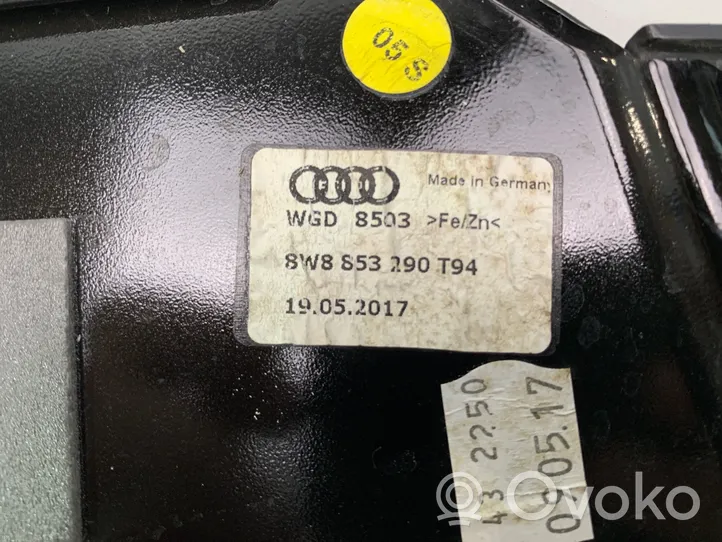 Audi A5 B-pilarin verhoilu (yläosa) 8W8853290