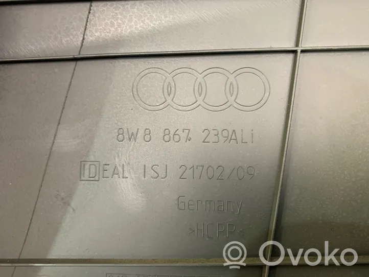 Audi A5 (B) Revêtement de pilier (bas) 8W8867239A