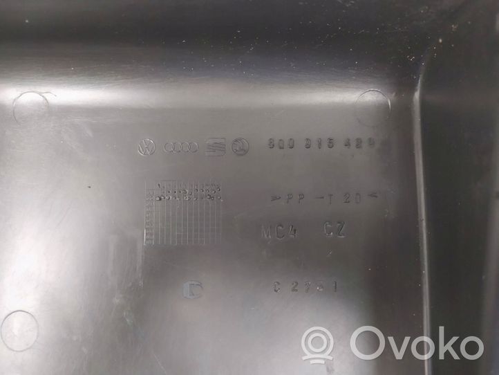 Volkswagen Polo IV 9N3 Couvercle batterie 6q0915429