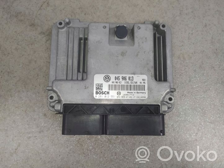 Volkswagen Polo IV 9N3 Unité de commande, module ECU de moteur 045906013