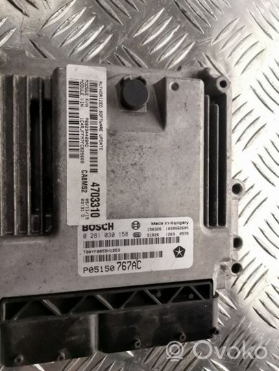 Jeep Grand Cherokee Sterownik / Moduł ECU P05150767AC