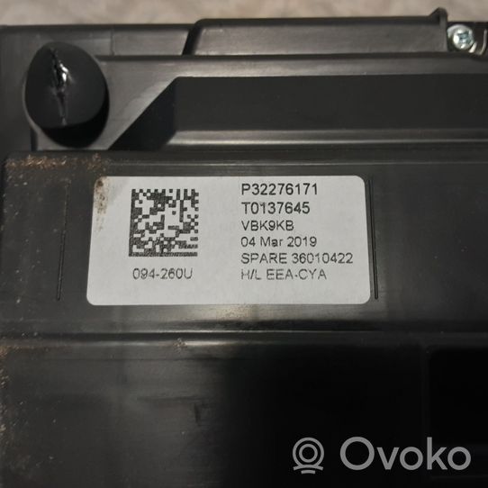Volvo XC40 Tachimetro (quadro strumenti) P32276171