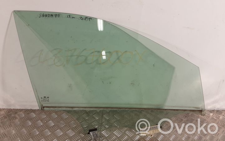 Hyundai Santa Fe Front door window glass four-door 