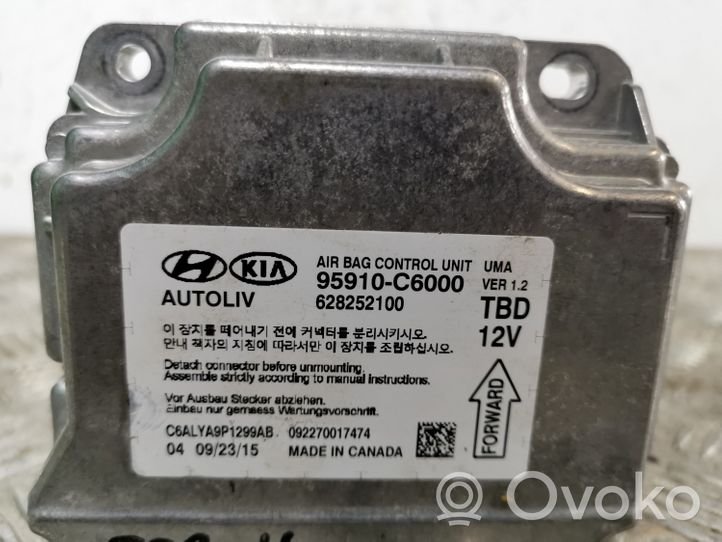 KIA Sorento Module de contrôle airbag 95910C6000