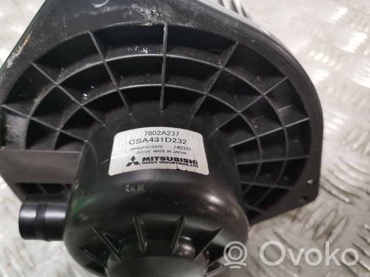 Mitsubishi Outlander Mazā radiatora ventilators 7802A237