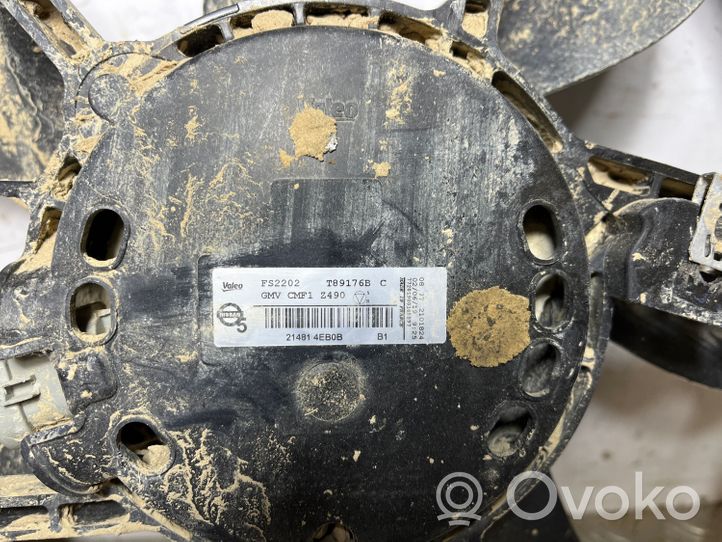 Nissan Qashqai Jäähdyttimen jäähdytinpuhaltimen suojus T89176B