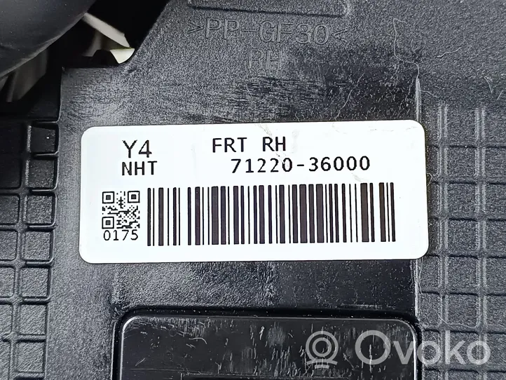 SsangYong Rexton Etuoven lukko 7121036000