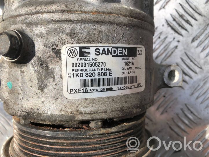 Volkswagen Jetta VI Compressore aria condizionata (A/C) (pompa) 1K0820808E