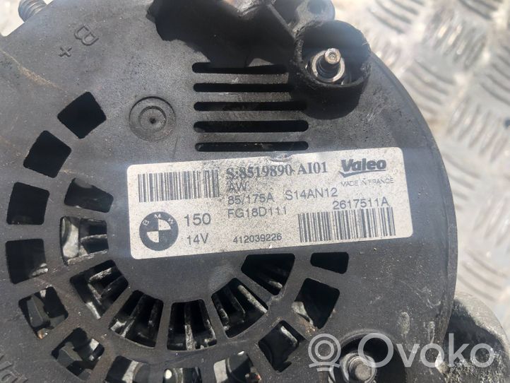 BMW 3 F30 F35 F31 Generatore/alternatore FG18D111