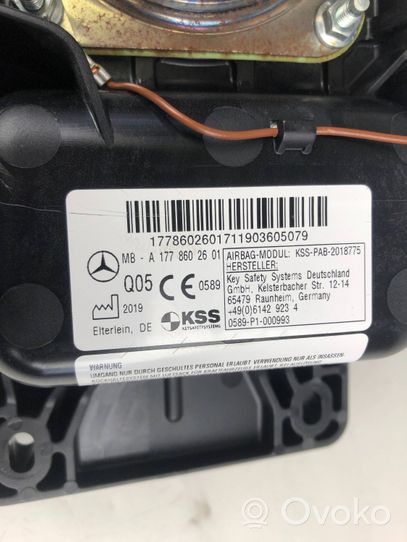 Mercedes-Benz A W177 AMG Poduszka powietrzna Airbag pasażera A1778602601