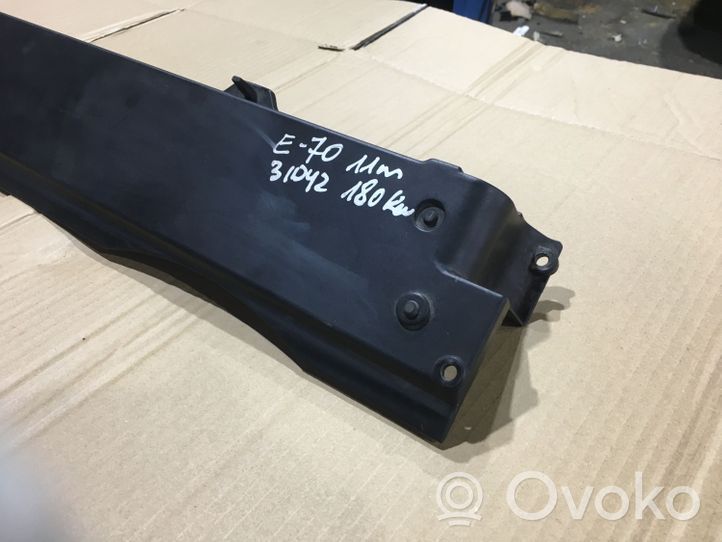 BMW X5 E70 Radiateur panneau supérieur d'admission d'air 7533539