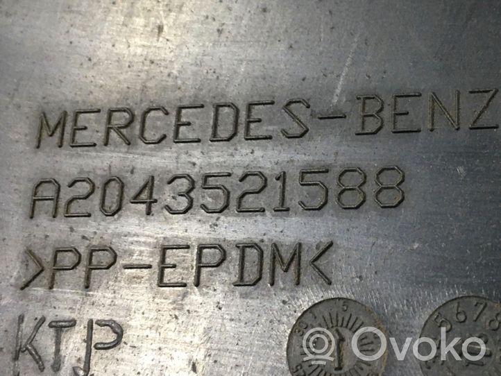 Mercedes-Benz CLS C218 X218 Couvre soubassement arrière A2043521588