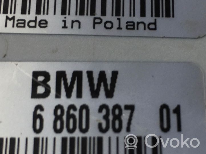 BMW X6 F16 Ilmajousituksen ohjainlaite/moduuli, takana 6860387