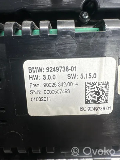 BMW 5 GT F07 Centralina del climatizzatore 9249738