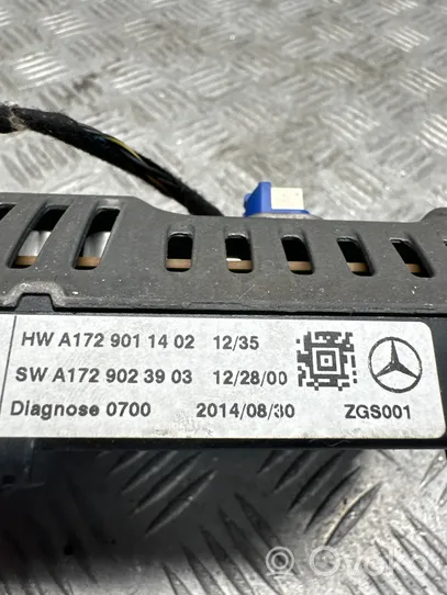 Mercedes-Benz SLK R172 Monitor / wyświetlacz / ekran A1729023903