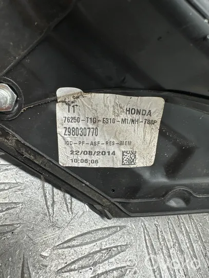 Honda CR-V Etuoven sähköinen sivupeili 76250T1GE310M1