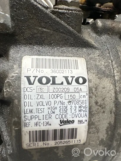 Volvo XC60 Air conditioning (A/C) compressor (pump) 36002113