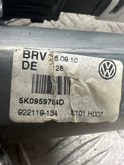 Volkswagen Golf VI Moteur de lève-vitre de porte arrière 5K0959704D