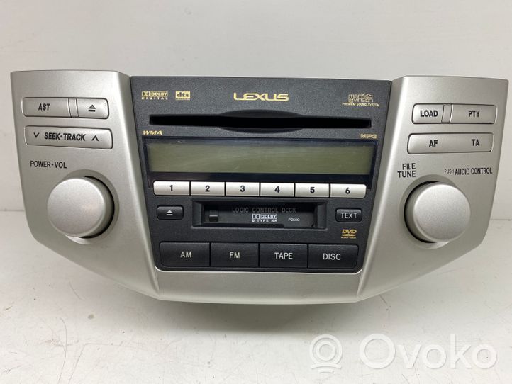 Lexus RX 330 - 350 - 400H Unité principale radio / CD / DVD / GPS 8612048A60