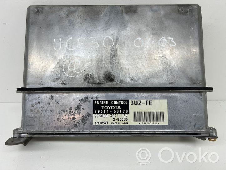 Lexus LS 430 Calculateur moteur ECU 8966150670