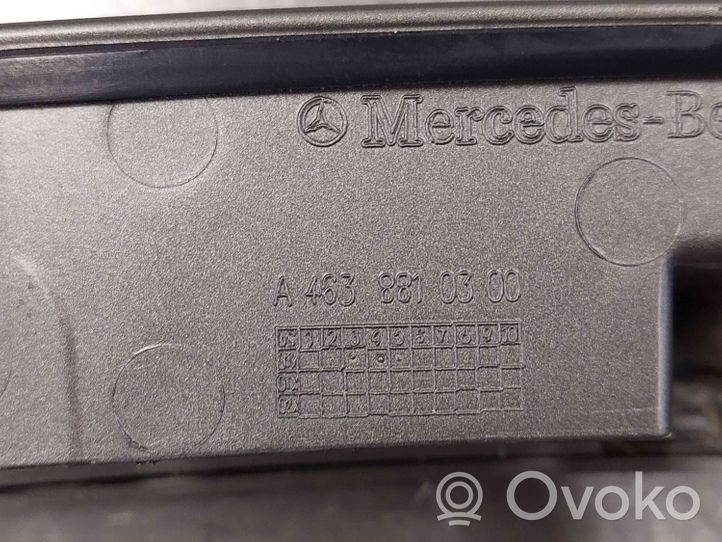 Mercedes-Benz G W463 Listwa błotnika przedniego A4638810300