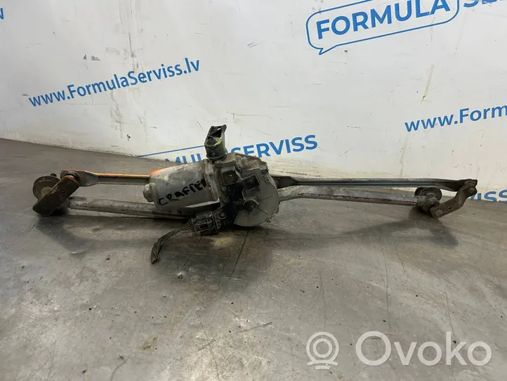 Volkswagen Crafter Front wiper linkage and motor A9068200040