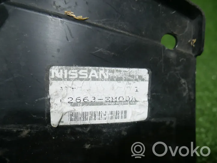 Nissan Tiida C11 Front bumper skid plate/under tray 62663EM00A