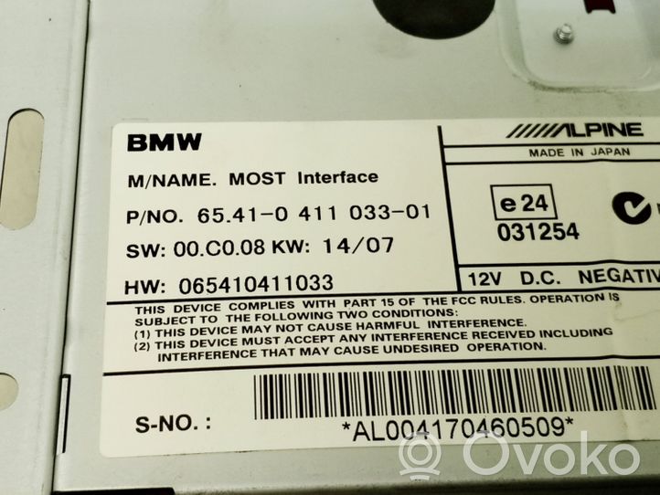 BMW 6 E63 E64 Comfort/convenience module 0411033