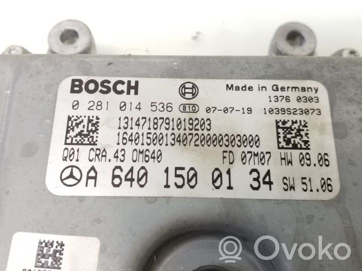 Mercedes-Benz B W245 Sterownik / Moduł ECU A6401500134