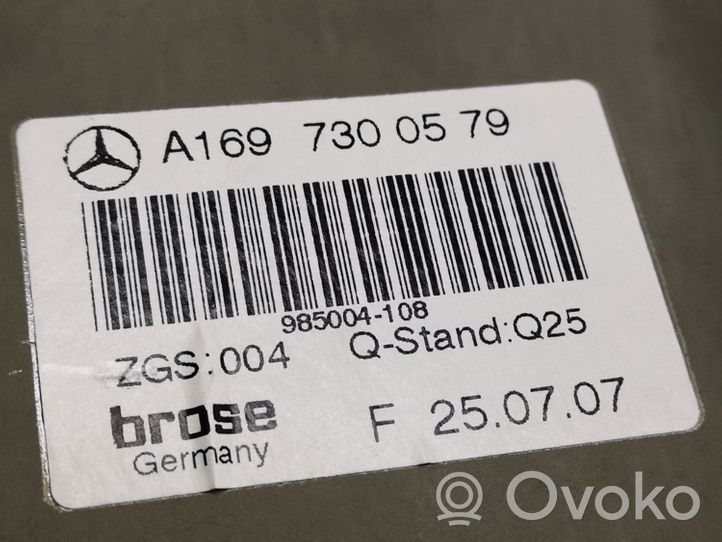 Mercedes-Benz B W245 Galinio el. lango pakėlimo mechanizmas be varikliuko A1697300579